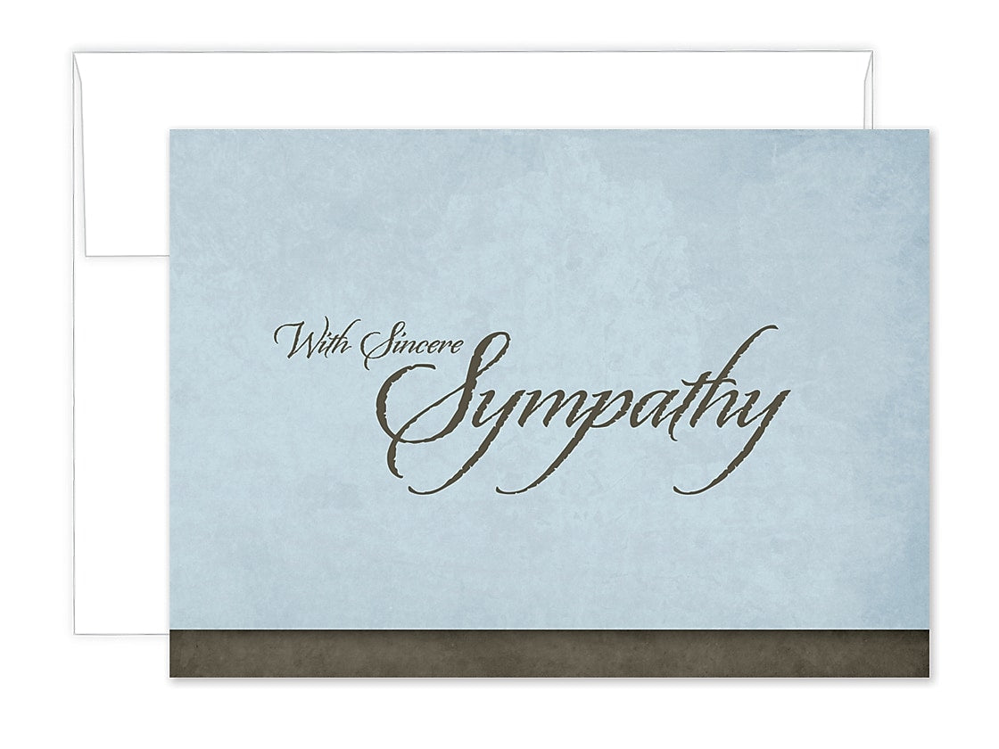 Great Papers! Sympathy Cards with Envelopes, 4.88