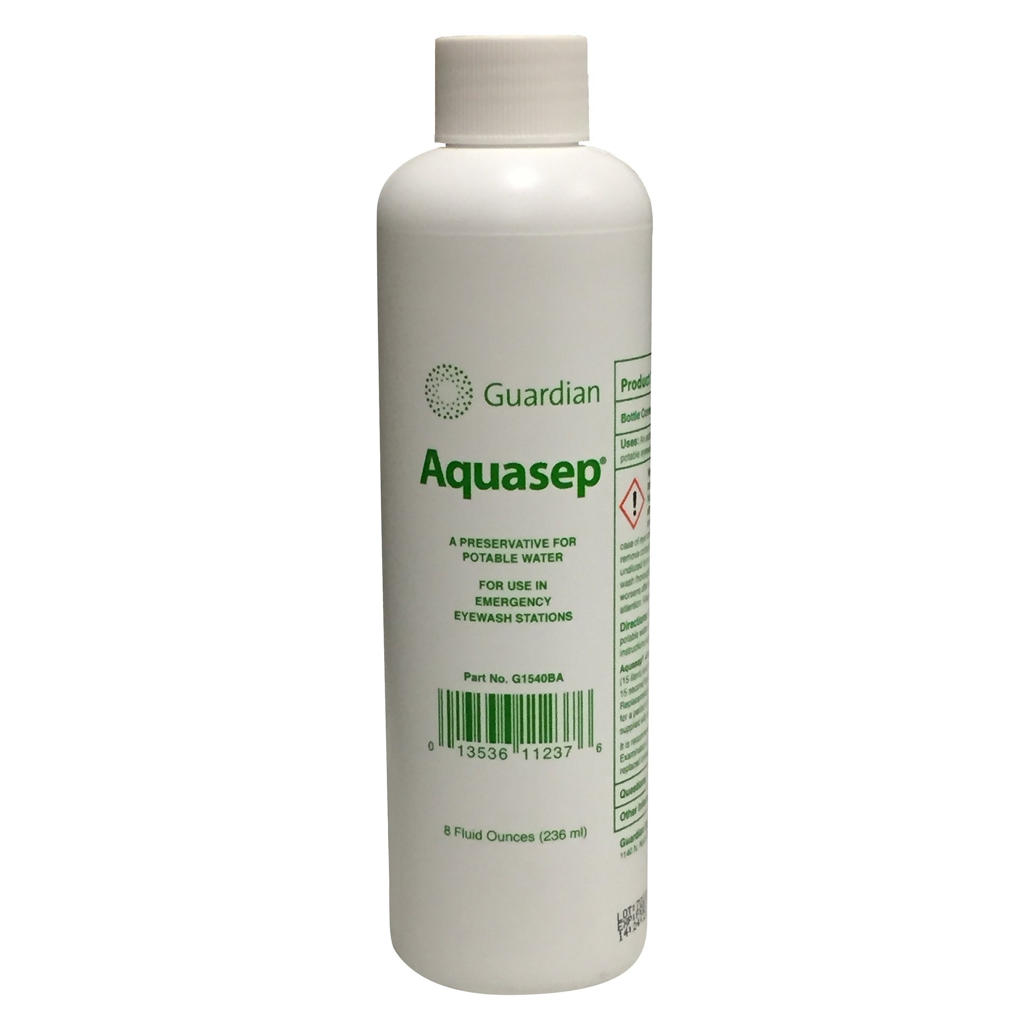 Guardian Equipment Aquasep Solution Refill, 8 oz Bacteriostatic Additive, 4/Pack