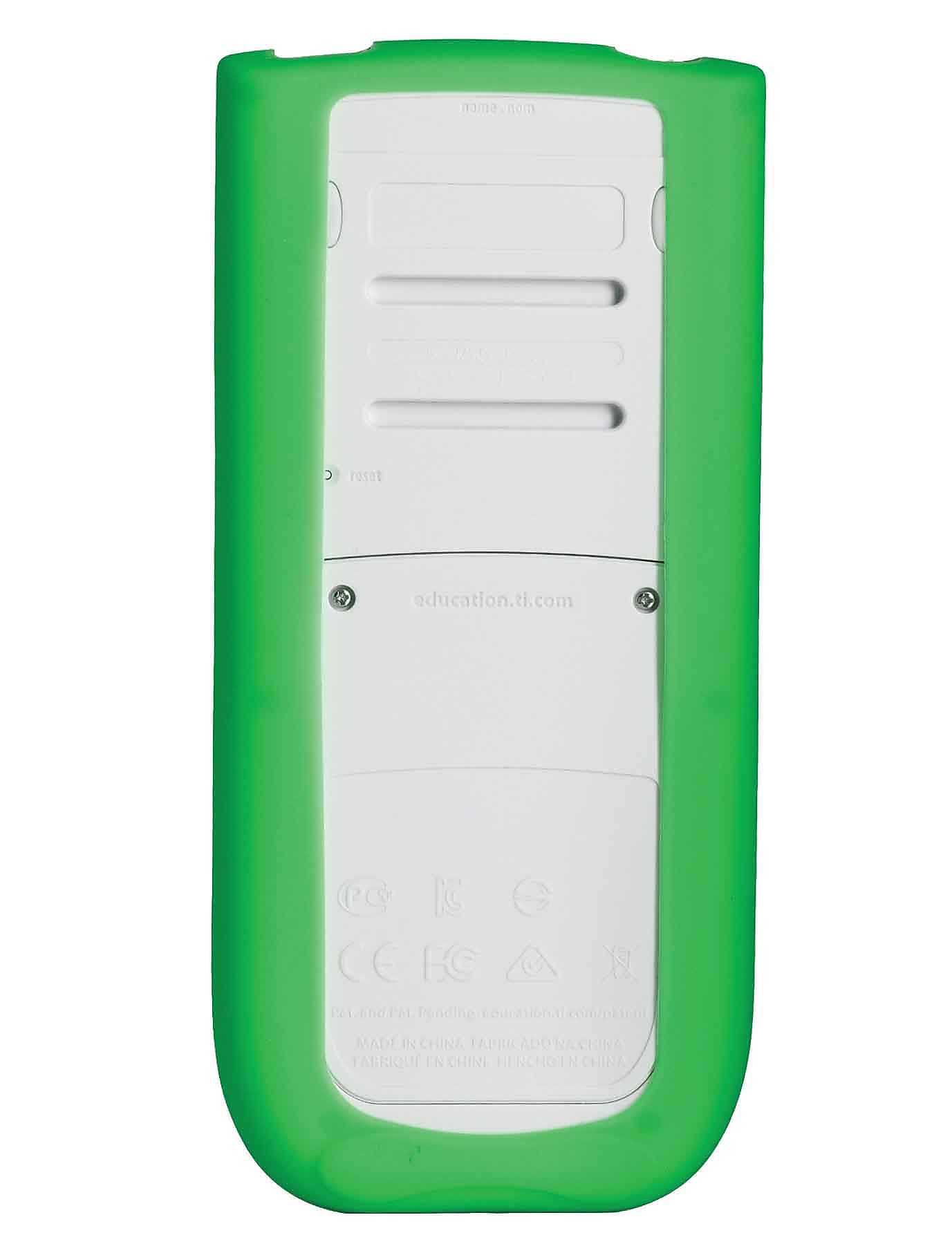 Guerrilla® Silicone Case For Texas Instruments TI 84 Plus Graphing Calculator, Green