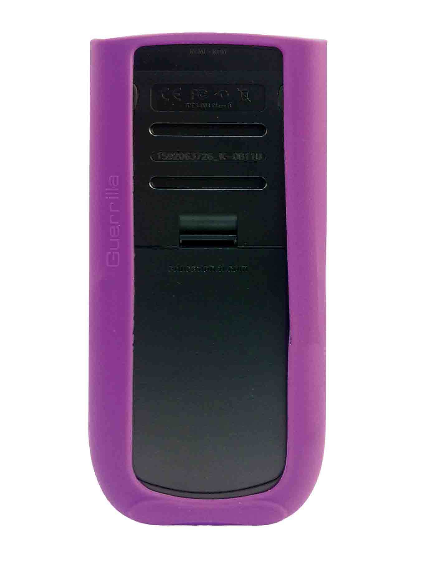 Guerrilla® Silicone Case For Texas Instruments TI 84 Plus Graphing Calculator, Purple