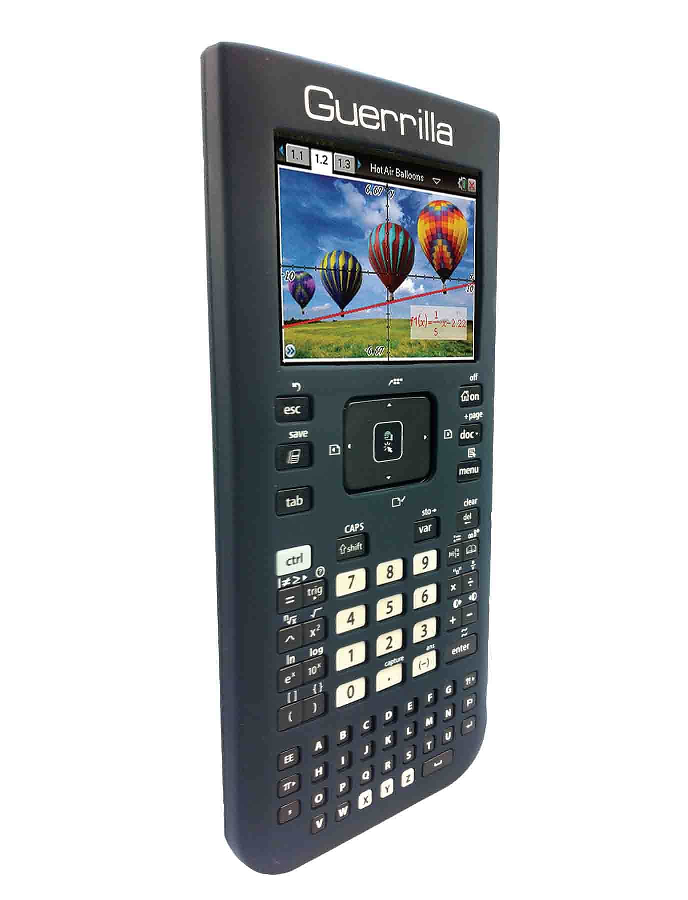 Guerrilla® Silicone Case For Texas Instruments TI Nspire CX& CX CAS Graphing Calculator, Navy