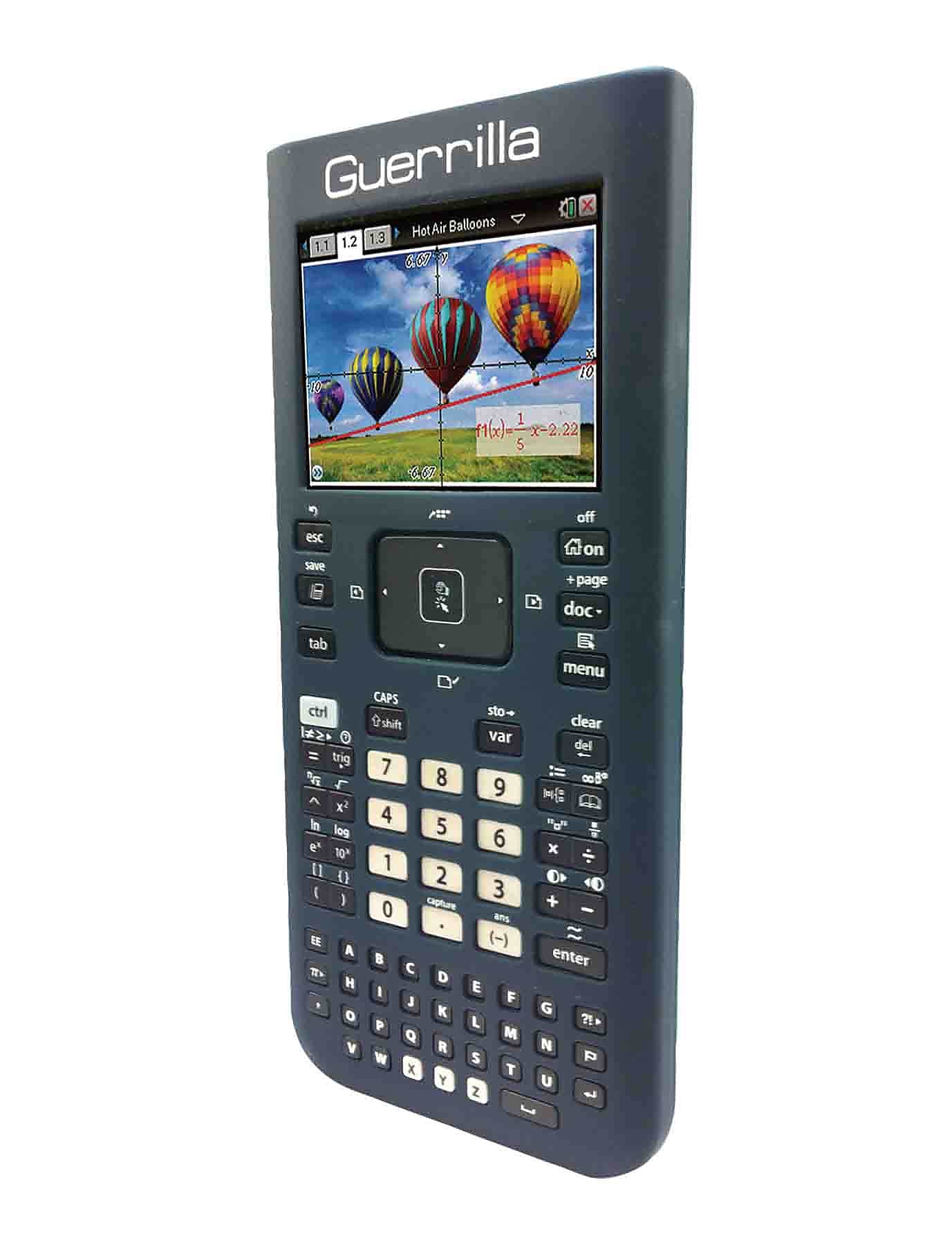 Guerrilla® Silicone Case For Texas Instruments TI Nspire CX& CX CAS Graphing Calculator, Navy