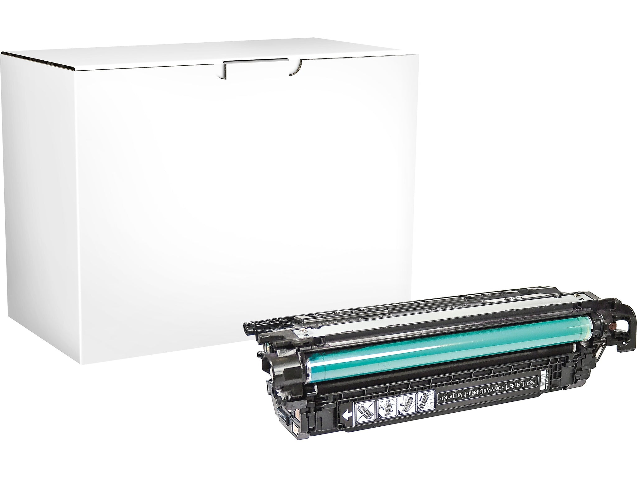 Guy Brown Remanufactured Black High Yield Toner Cartridge Replacement for HP 654X