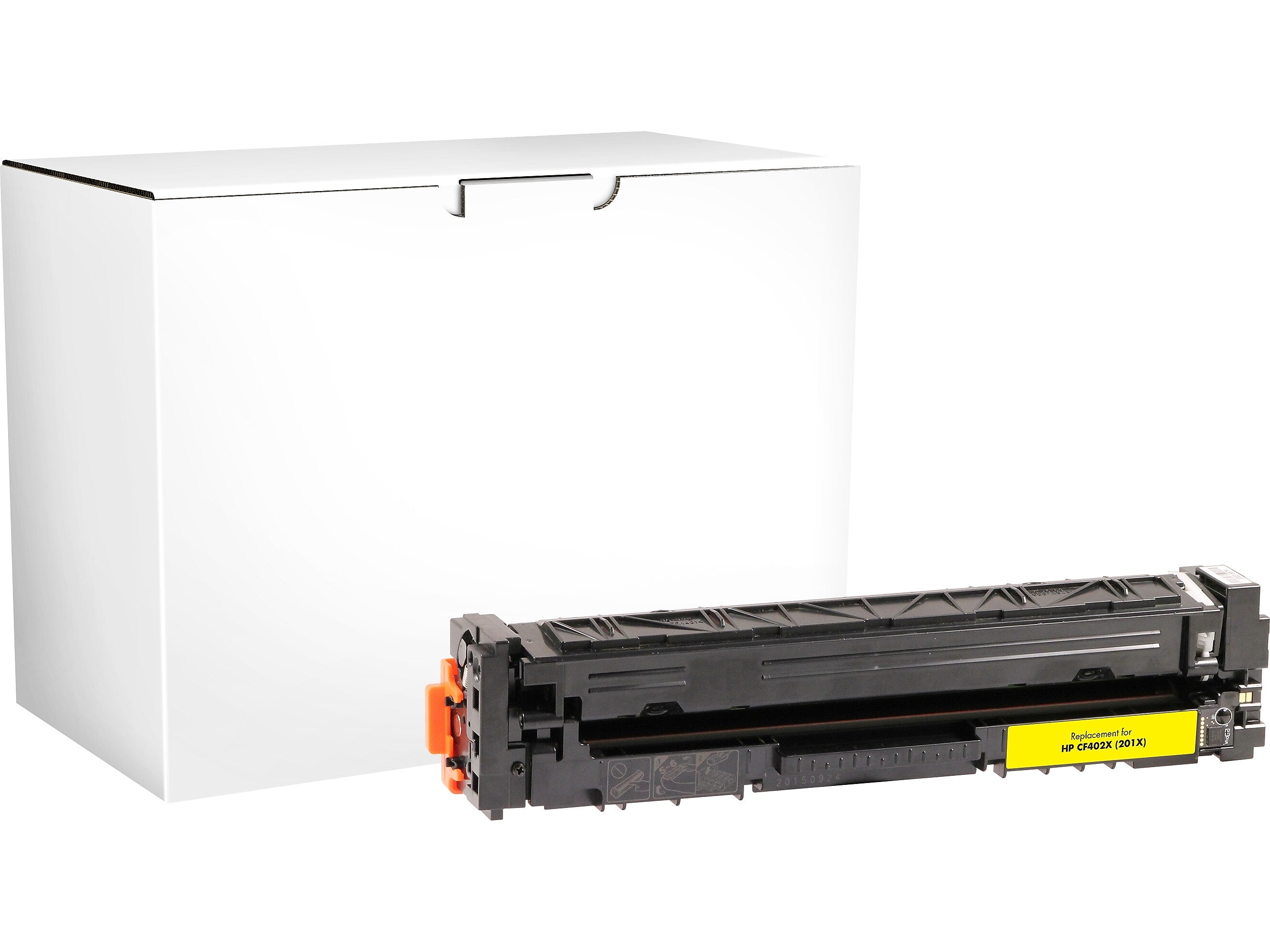 Guy Brown Remanufactured Yellow High Yield Toner Cartridge Replacement for HP 201X