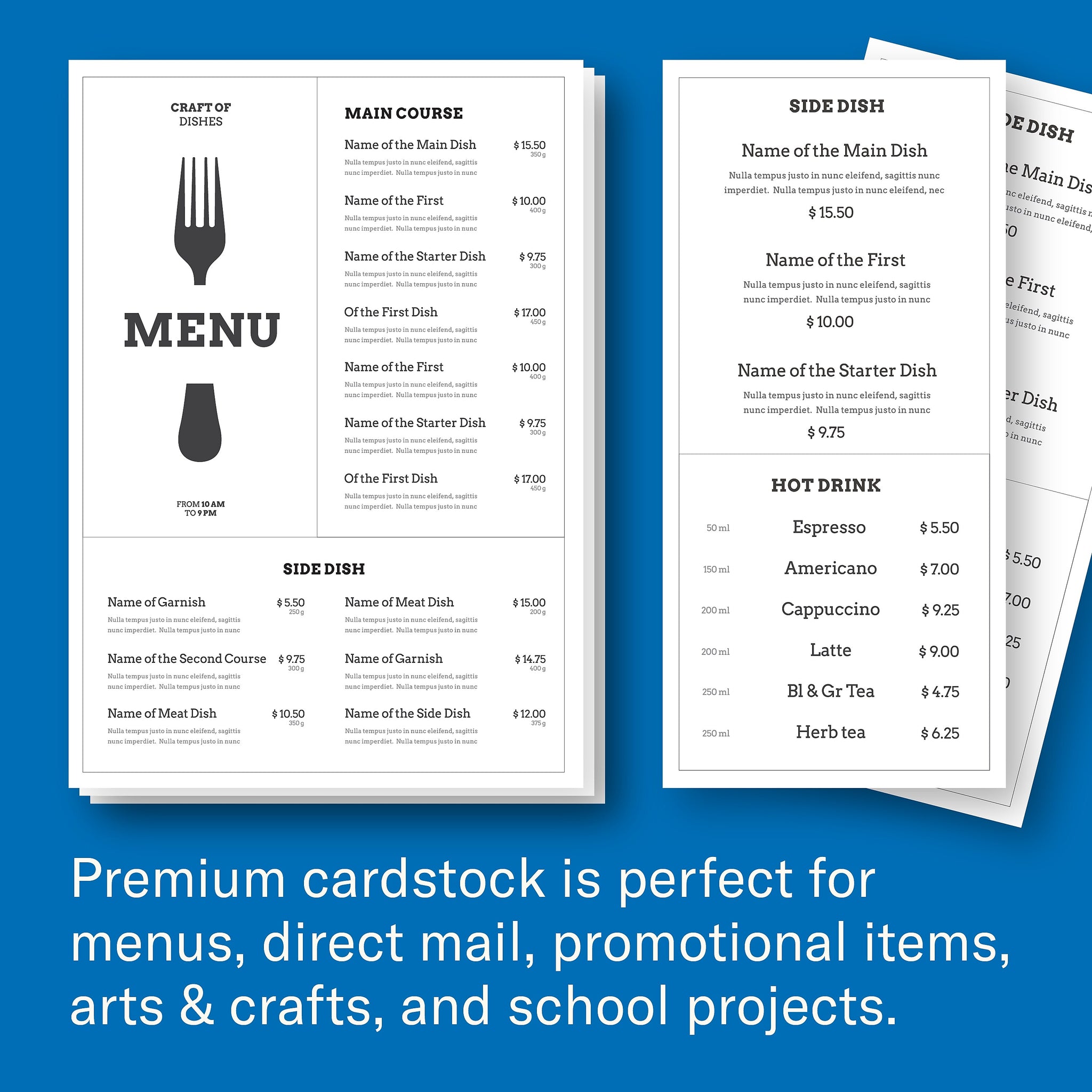 Hammermill Premium 110 lb. Cardstock Paper, 8.5