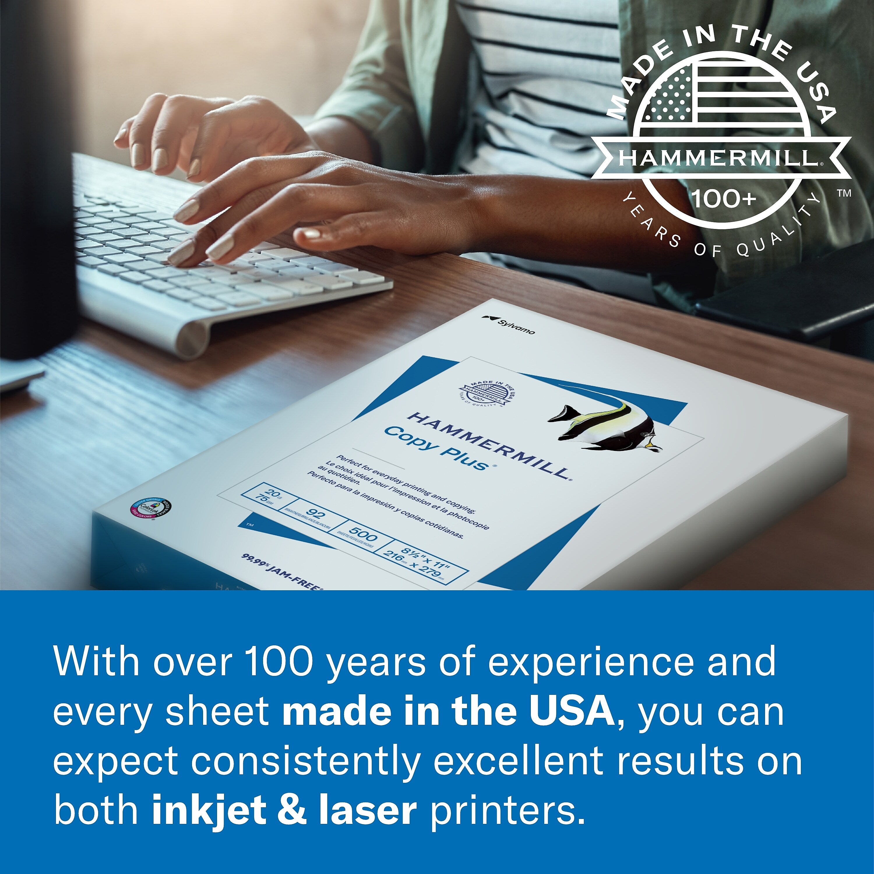 Hammermill Premium 110 lb. Cardstock Paper, 8.5