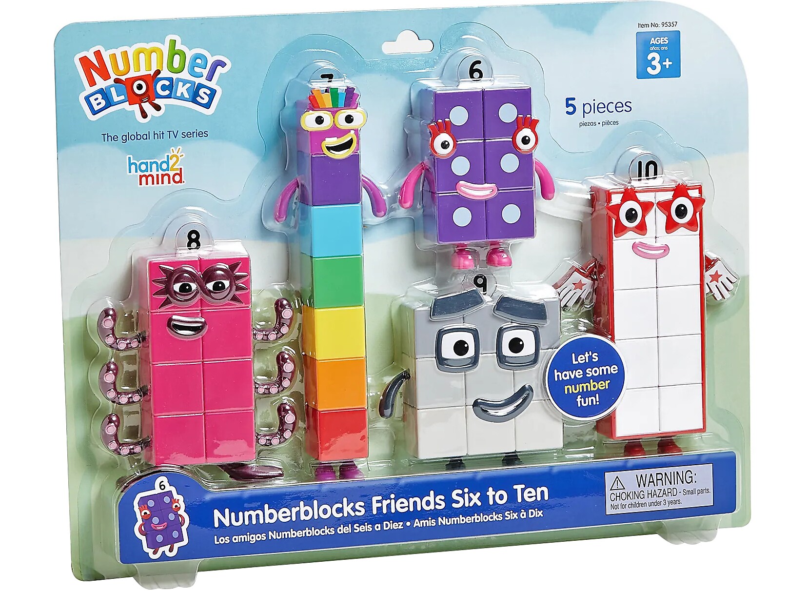 hand2mind Numberblocks Friends Six to Ten Figure Pack