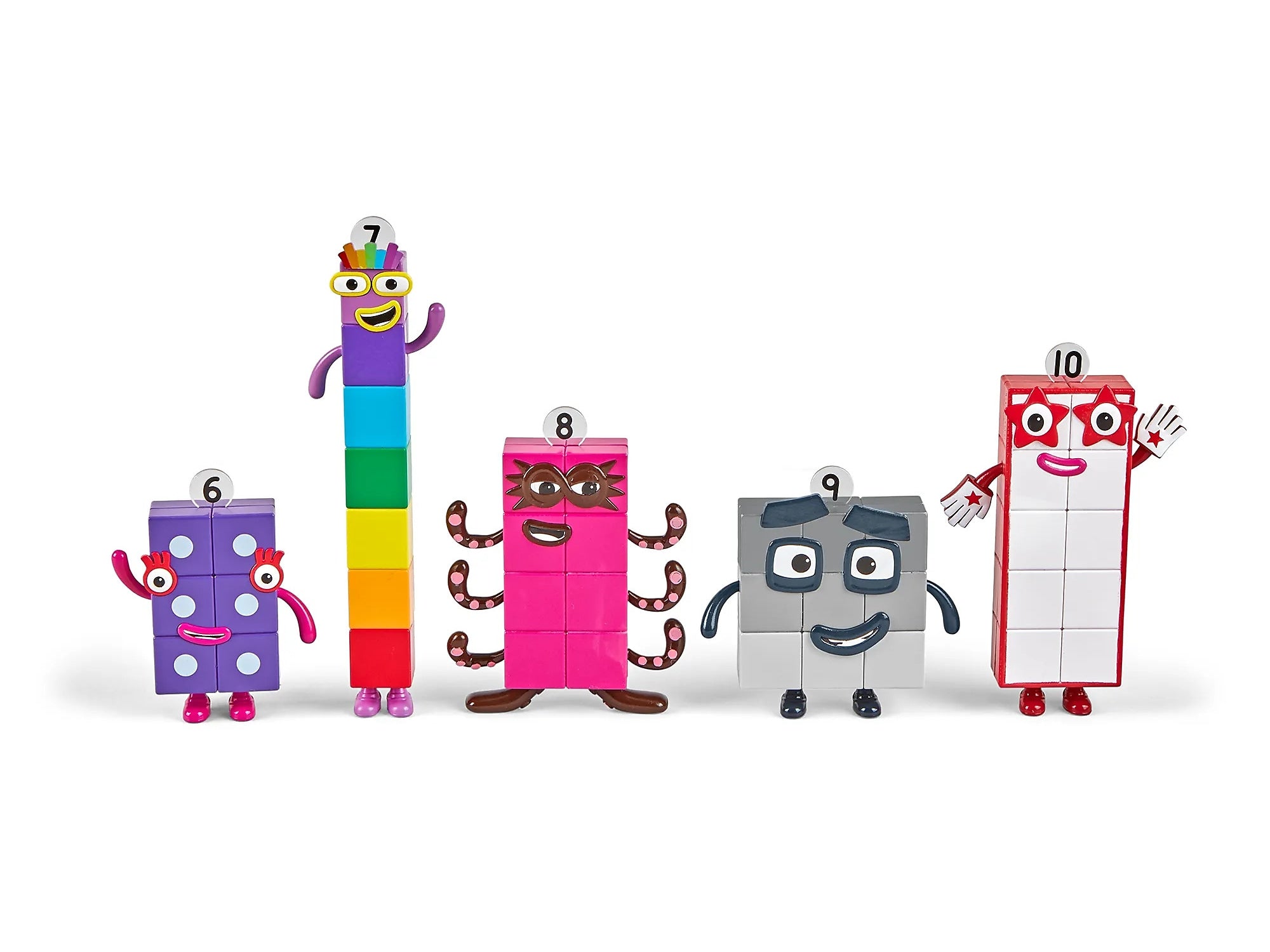 hand2mind Numberblocks Friends Six to Ten Figure Pack