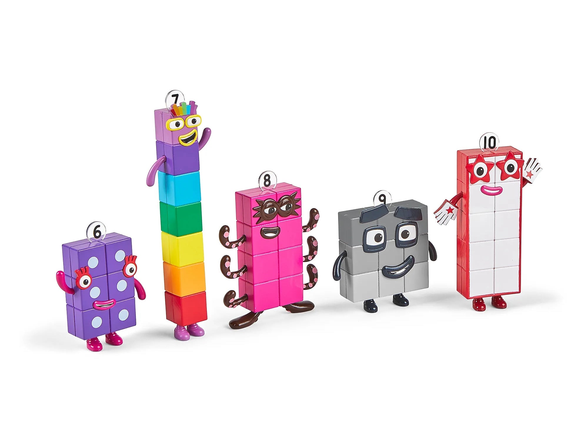 hand2mind Numberblocks Friends Six to Ten Figure Pack