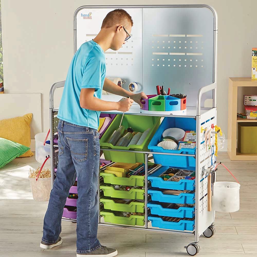 hand2mind STEM Lab Makerspace Cart