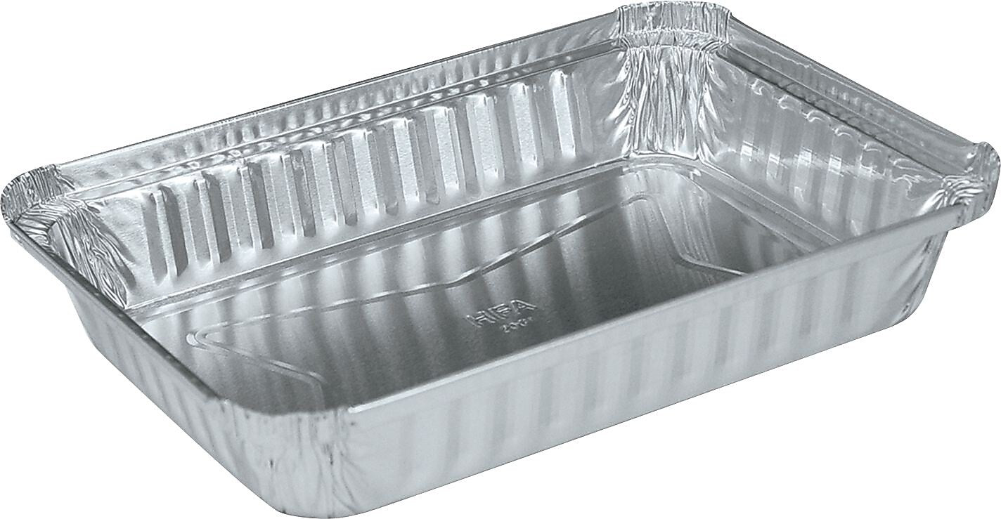 Handi-foil Aluminum Oblong Pan, Shallow, 24 oz., 8-19/32