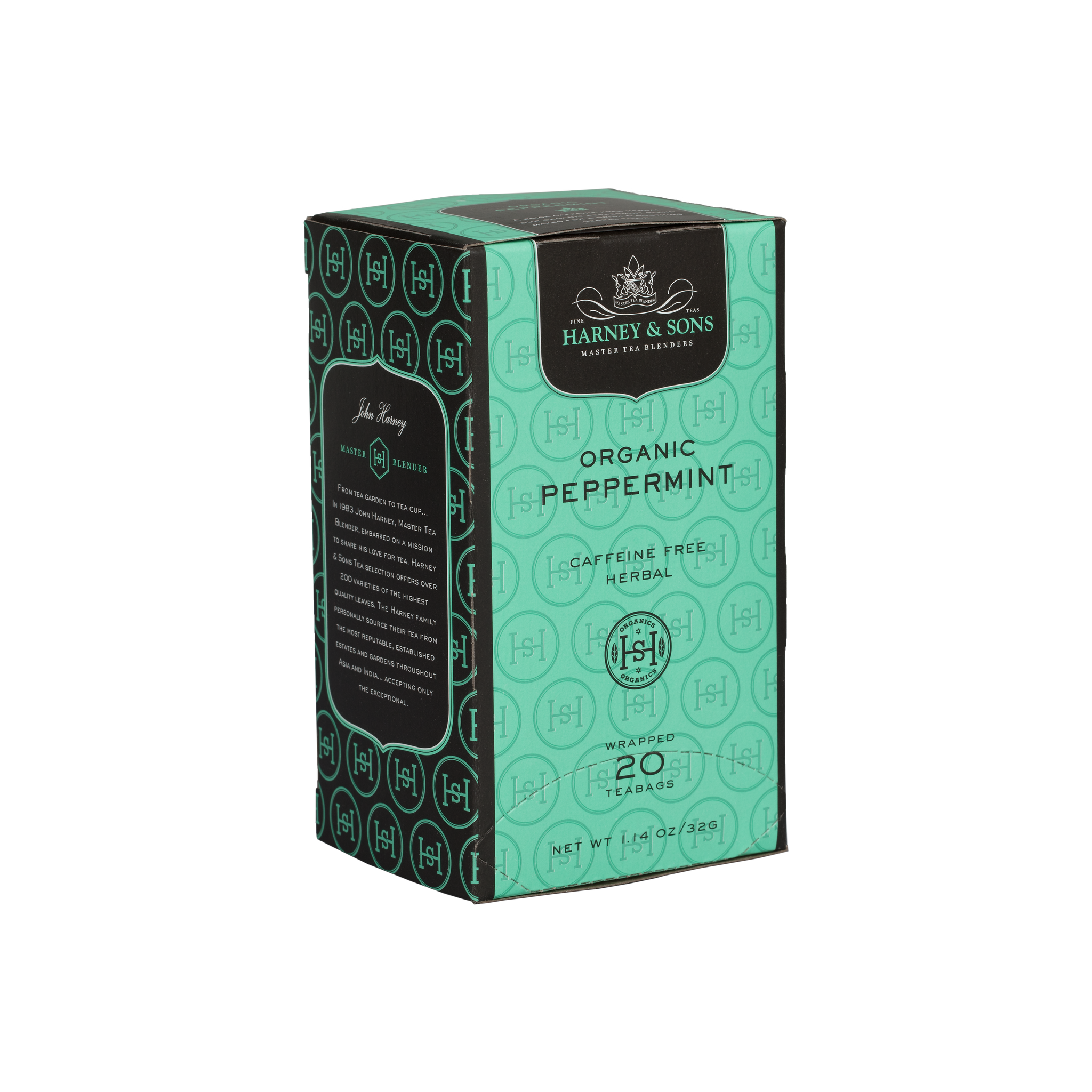 Harney & Sons Organic Peppermint Premium Tea, 20/BX