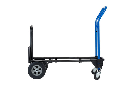 Harper Trucks 3 in 1 Quick Change Steel Convertible Hand Truck with Nose Extension, 500 lbs. Capacity