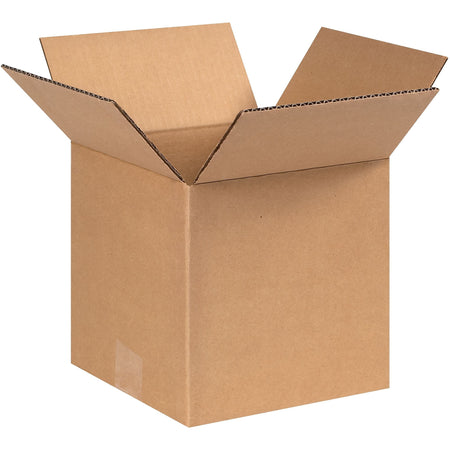 Heavy-Duty Boxes, 9" x 9" x 9", Kraft, 25/Bundle