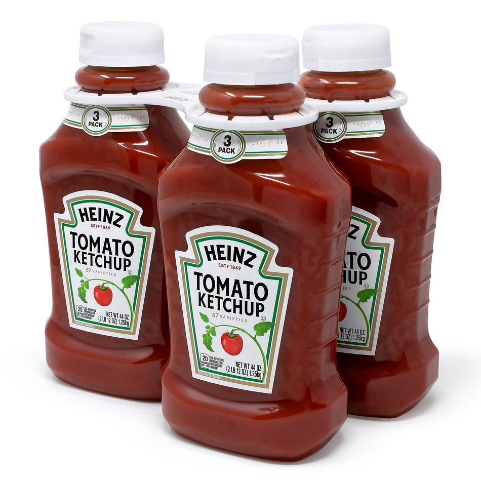 Heinz Tomato Ketchup, 44 oz., 3/Pack