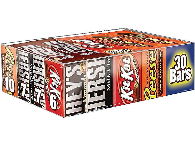 Hershey's Assorted Milk Chocolate Candy Bars, 52 oz.