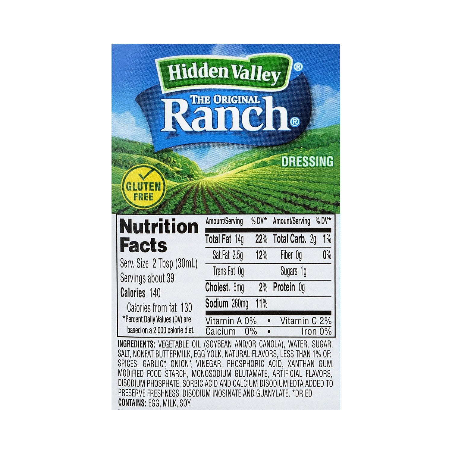 Hidden Valley The Original Ranch Dressing, 40 oz., 2/Pack