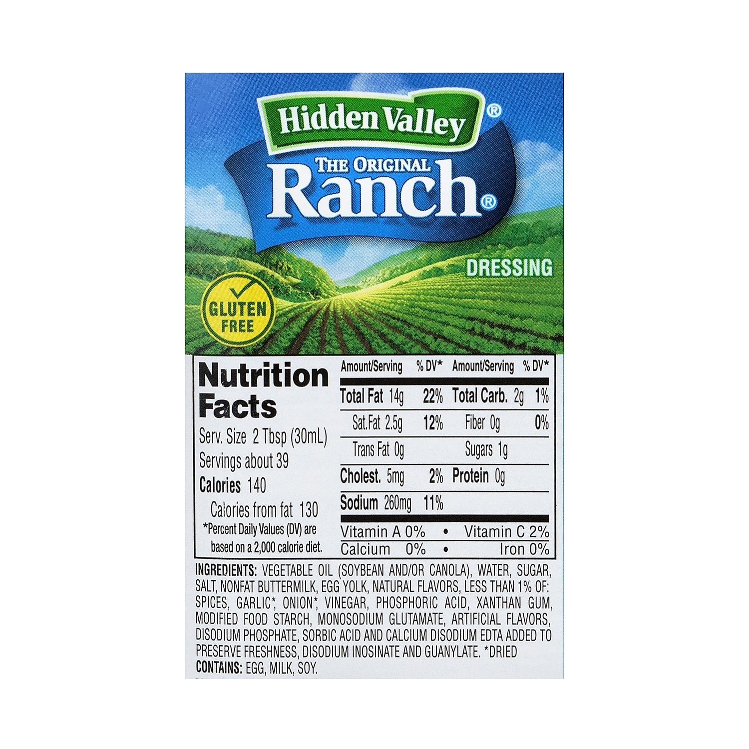 Hidden Valley The Original Ranch Dressing, 40 oz., 2/Pack