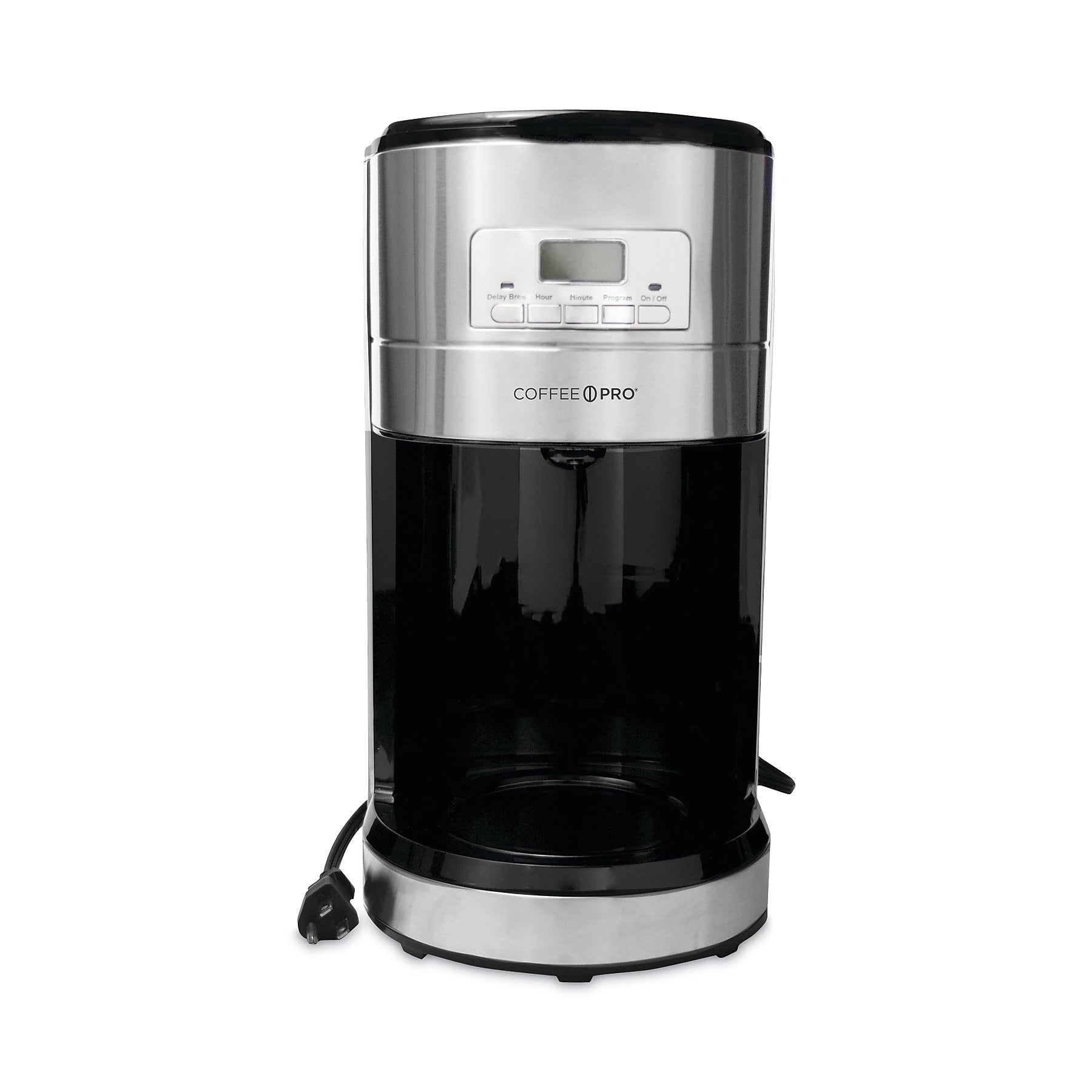 Home & Office Euro Style Coffee Maker, Stainless Steel