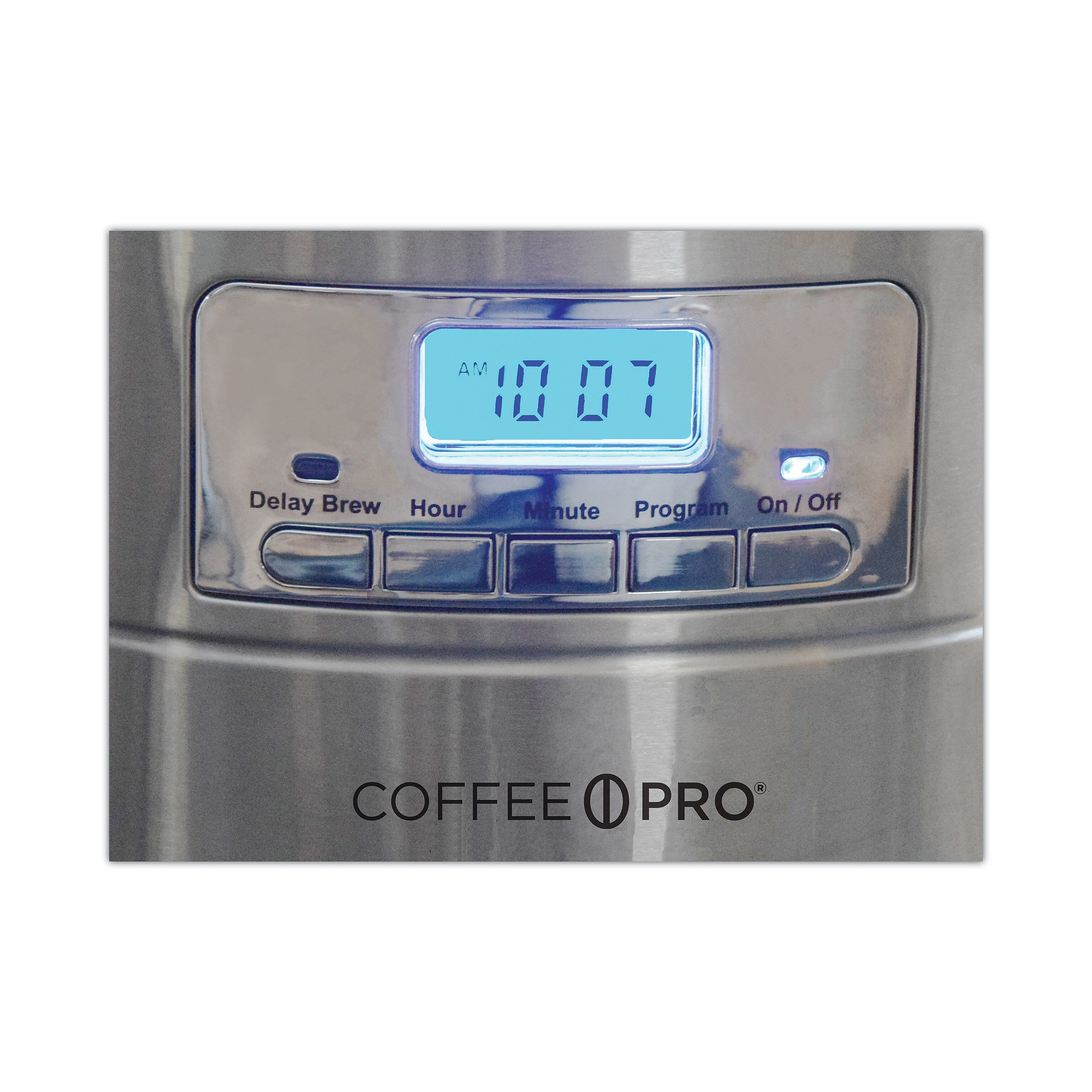 Home & Office Euro Style Coffee Maker, Stainless Steel