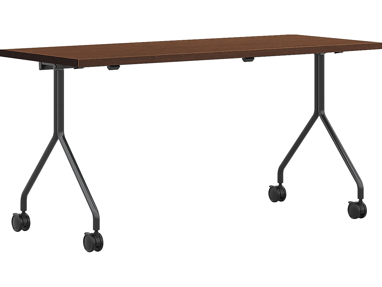 HON Between Nesting Training Room Table, 30" x 72", Shaker Cherry