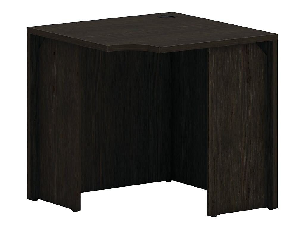 HON Mod 30" Corner Desk Shell, Java Oak