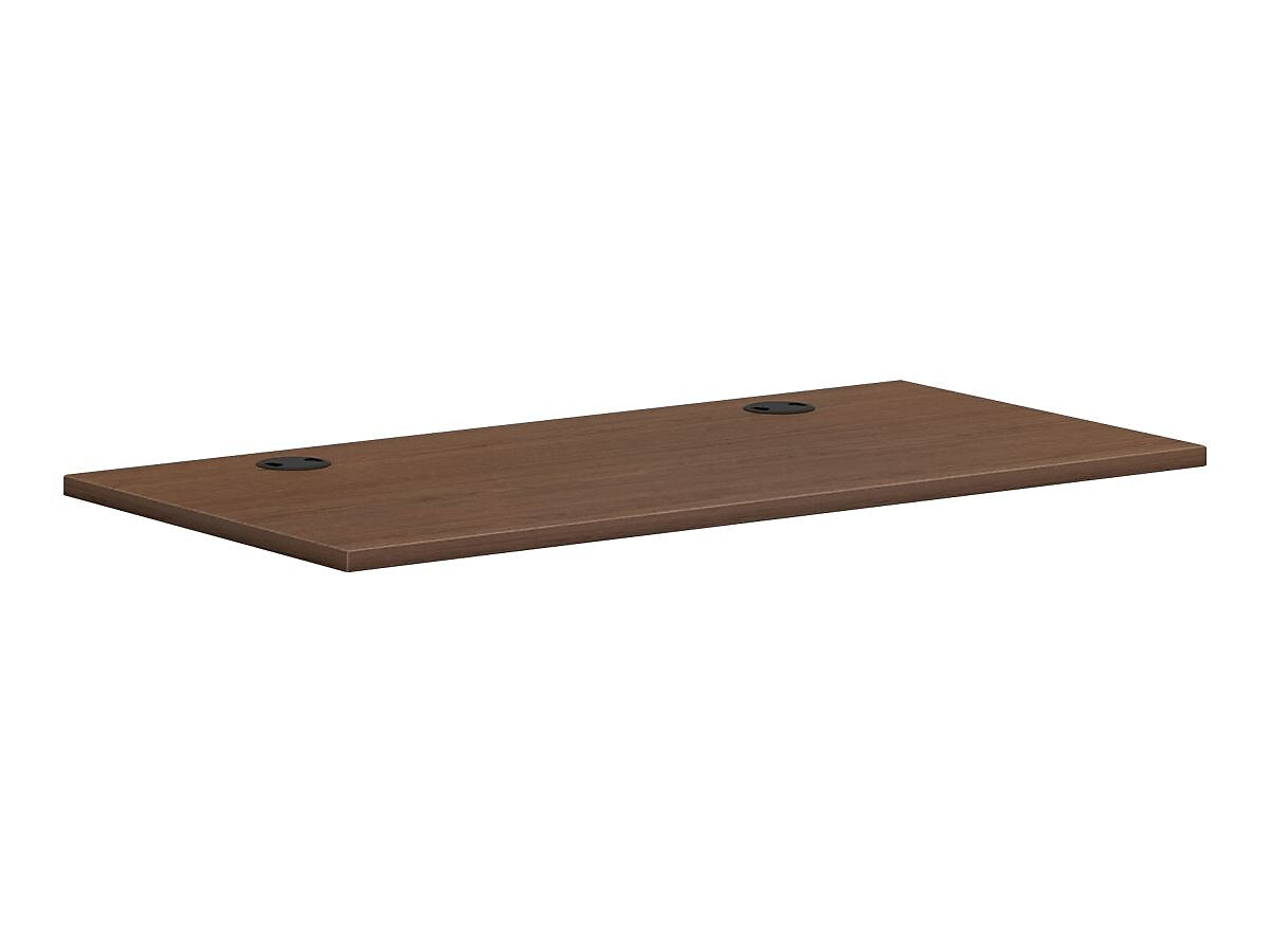 HON Mod 48" Table Top, Sepia Walnut