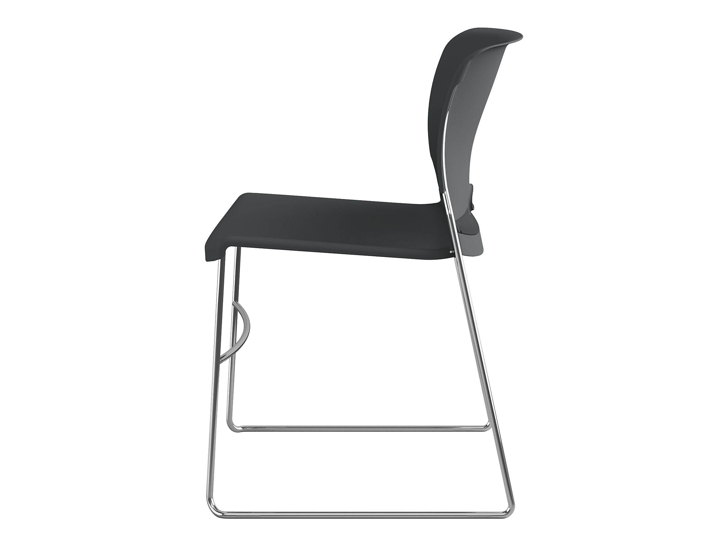 HON Olson Plastic Banquet/Reception Chairs, Lava 4/Pack