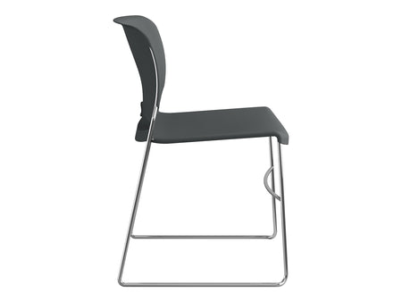 HON Olson Plastic Banquet/Reception Chairs, Lava 4/Pack