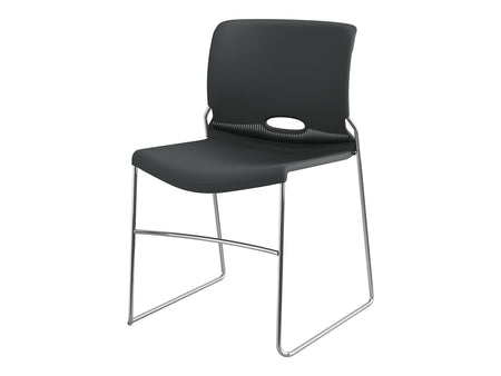 HON Olson Plastic Banquet/Reception Chairs, Lava 4/Pack