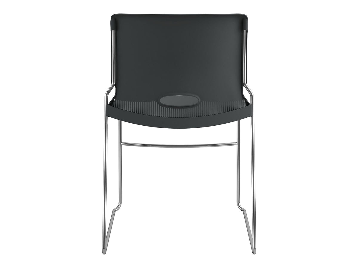 HON Olson Plastic Banquet/Reception Chairs, Lava 4/Pack