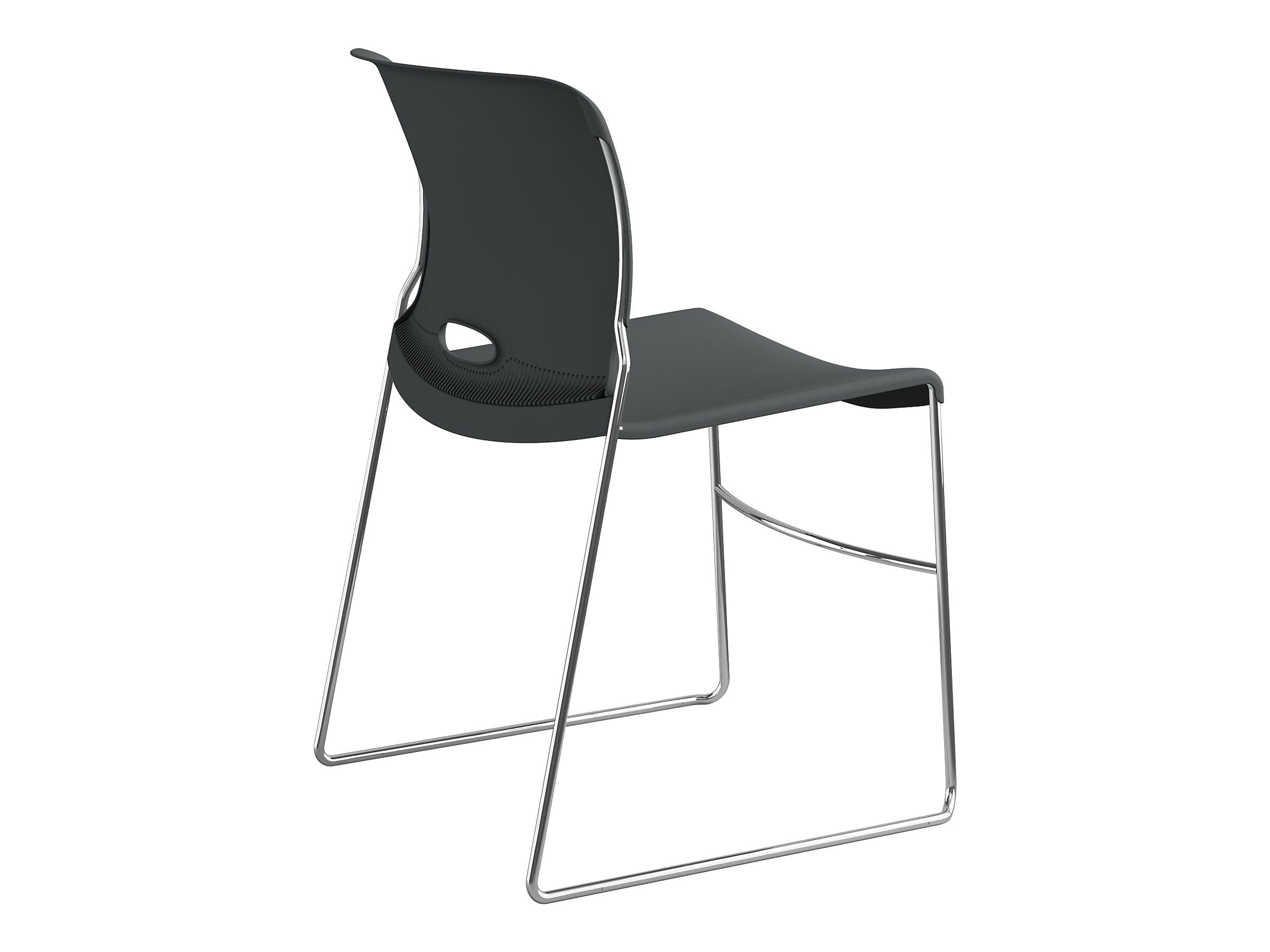 HON Olson Plastic Banquet/Reception Chairs, Lava 4/Pack