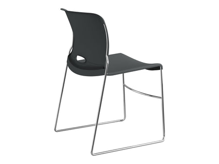 HON Olson Plastic Banquet/Reception Chairs, Lava 4/Pack