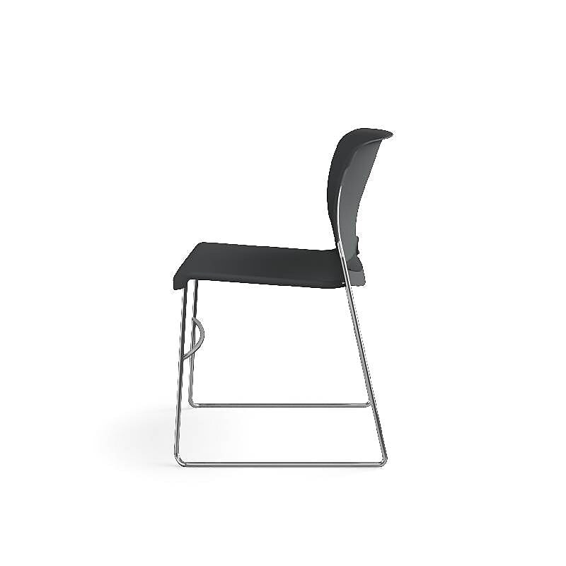 HON Olson Plastic Banquet/Reception Chairs, Lava 4/Pack