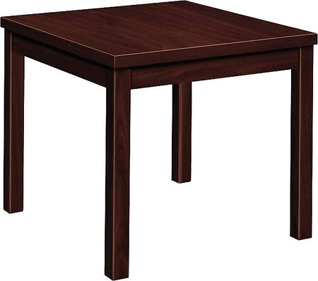 HON® Reception Room Furniture in Mahogany Finish, Corner Table