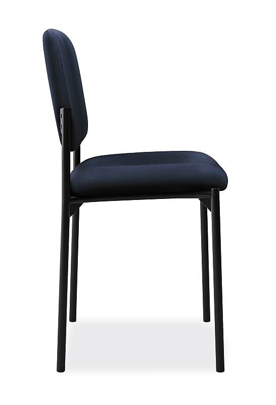 HON Scatter Fabric Stacking Guest Chair, Navy