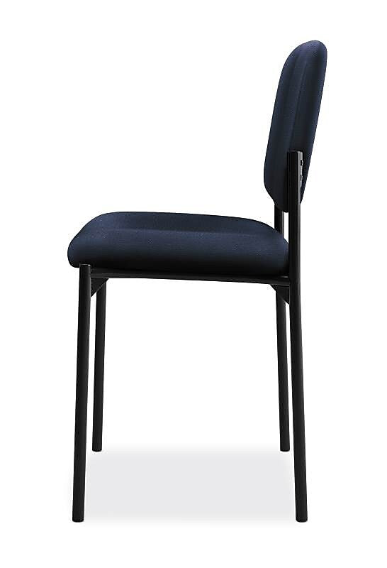 HON Scatter Fabric Stacking Guest Chair, Navy