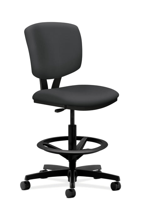 HON Volt 32" Armless Task Stool, Basalt Vinyl