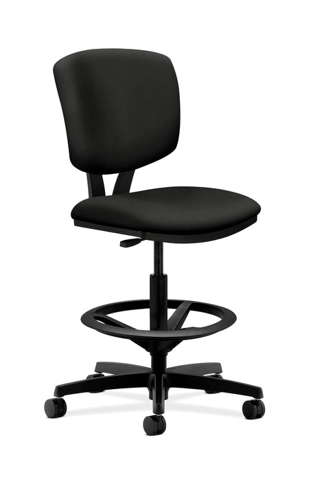 HON Volt Armless Task Stool, Black