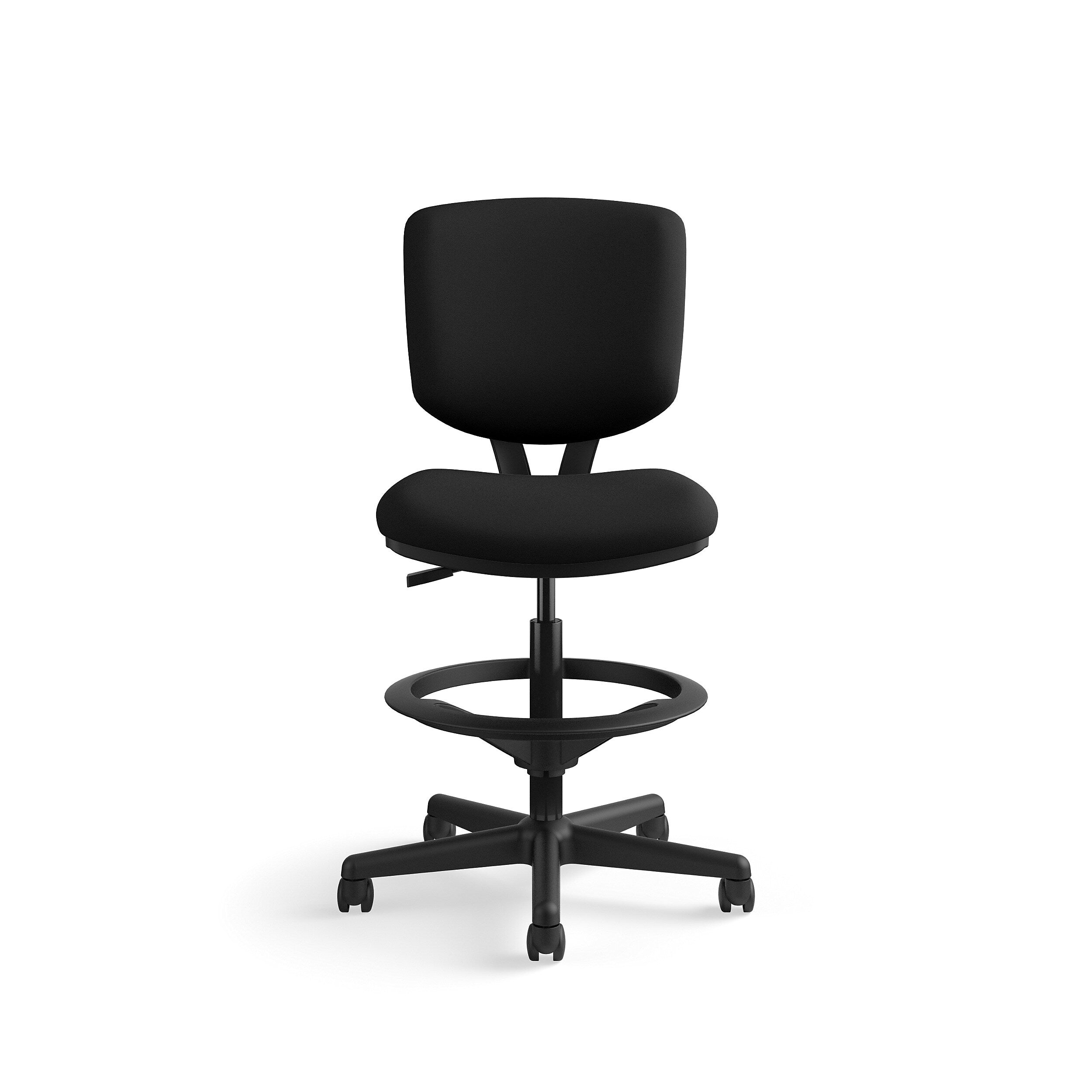 HON Volt Fabric Computer and Desk Stool, Black