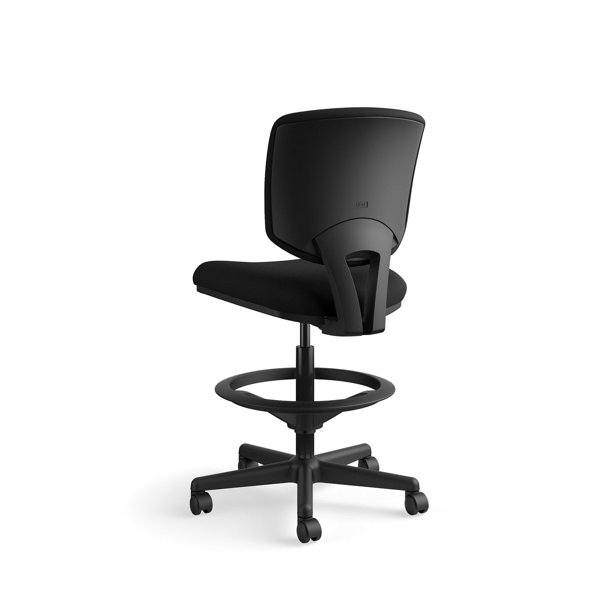 HON Volt Fabric Computer and Desk Stool, Black