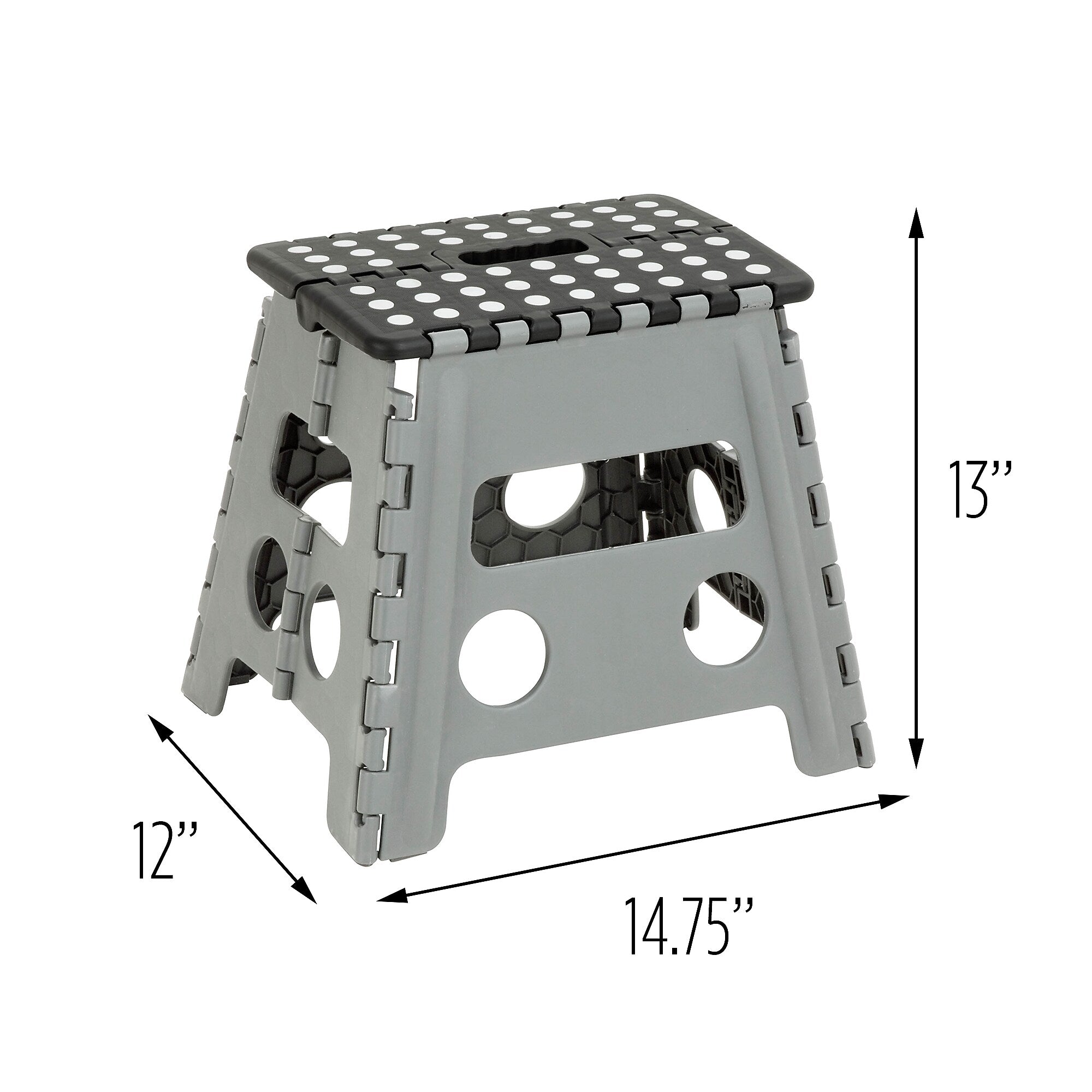 Honey-Can-Do 1.07'H Plastic Step Stool