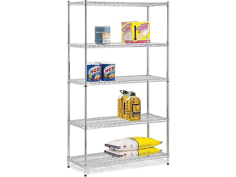 Honey-Can-Do 5-Shelf Metal Unit, 42