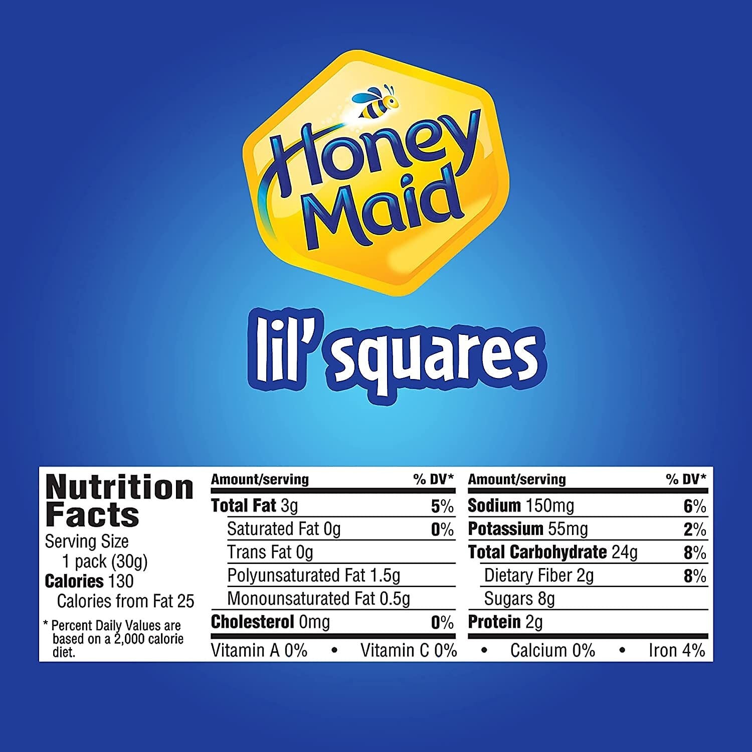 Honey Maid Honey Graham Crackers, 1.06 oz., 72/Carton