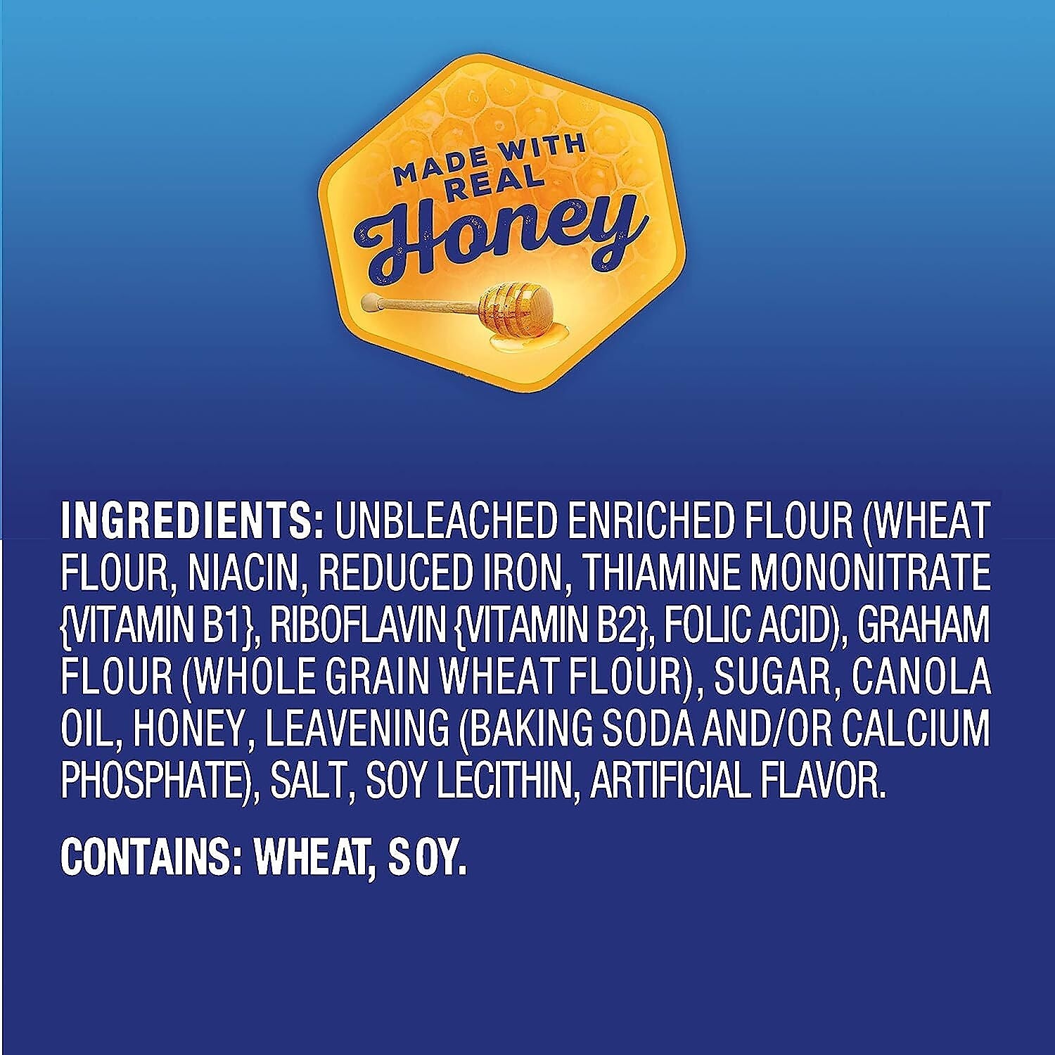 Honey Maid Honey Graham Crackers, 1.06 oz., 72/Carton