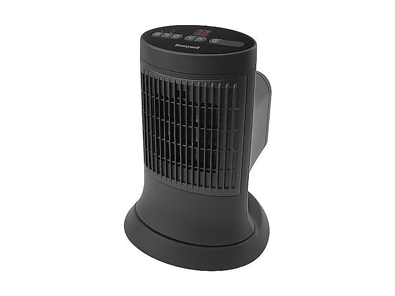 Honeywell 1500-Watt 5118 BTU Ceramic Electric Tower Heater, Dark Gray