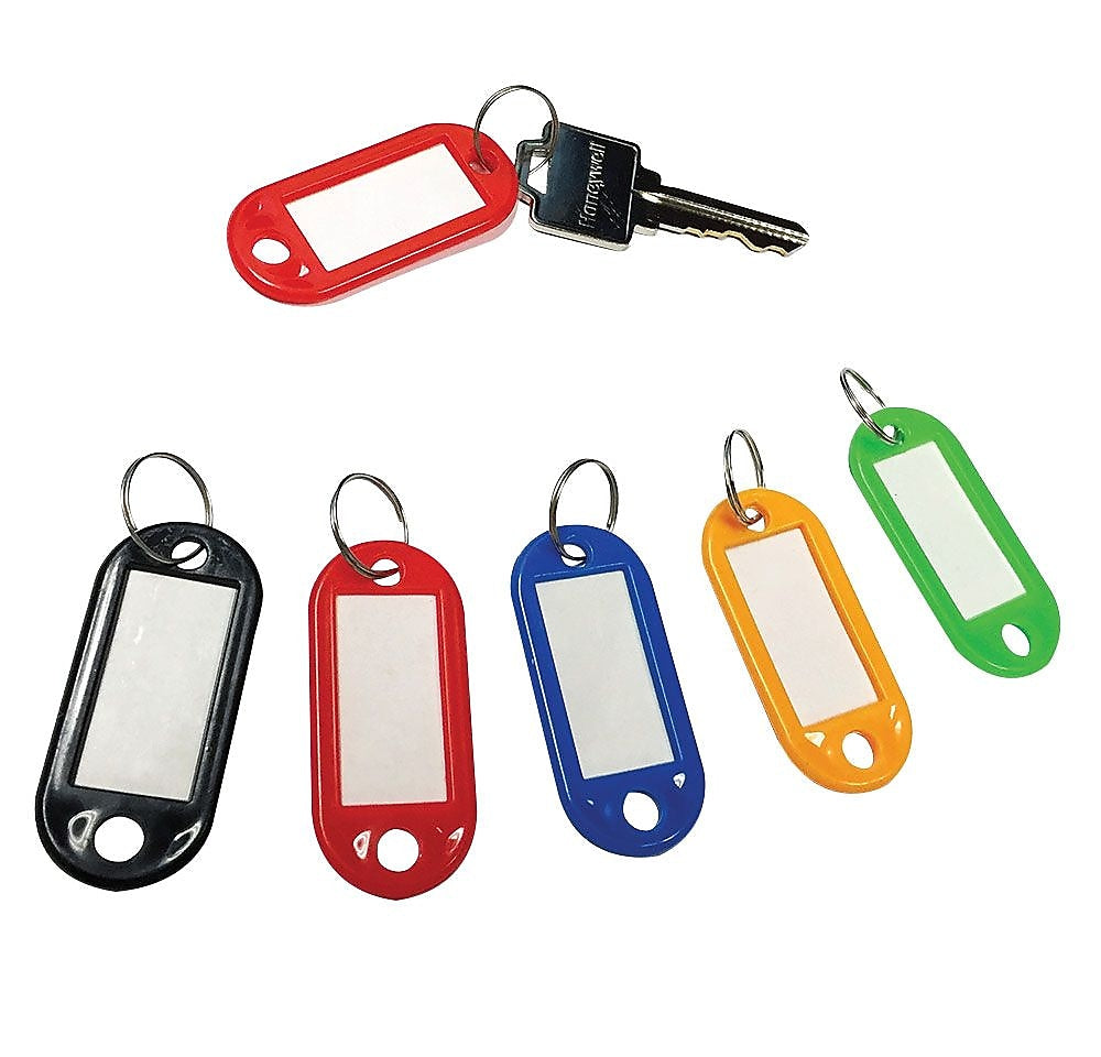 Honeywell Colored KeyTags, Assorted Colors, 20/Pack