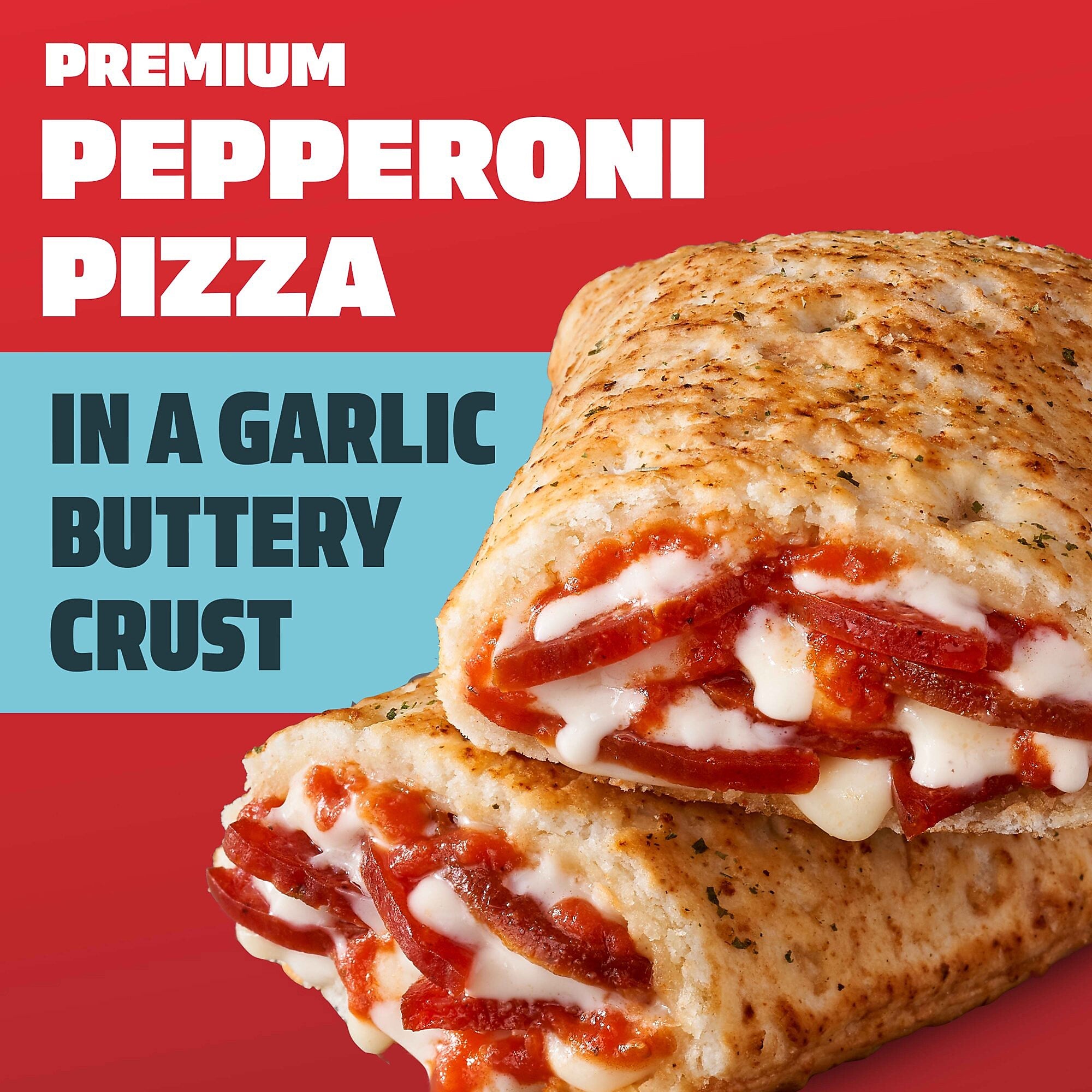 Hot Pockets Pepperoni Pizza Sandwiches, Frozen, 20/Box