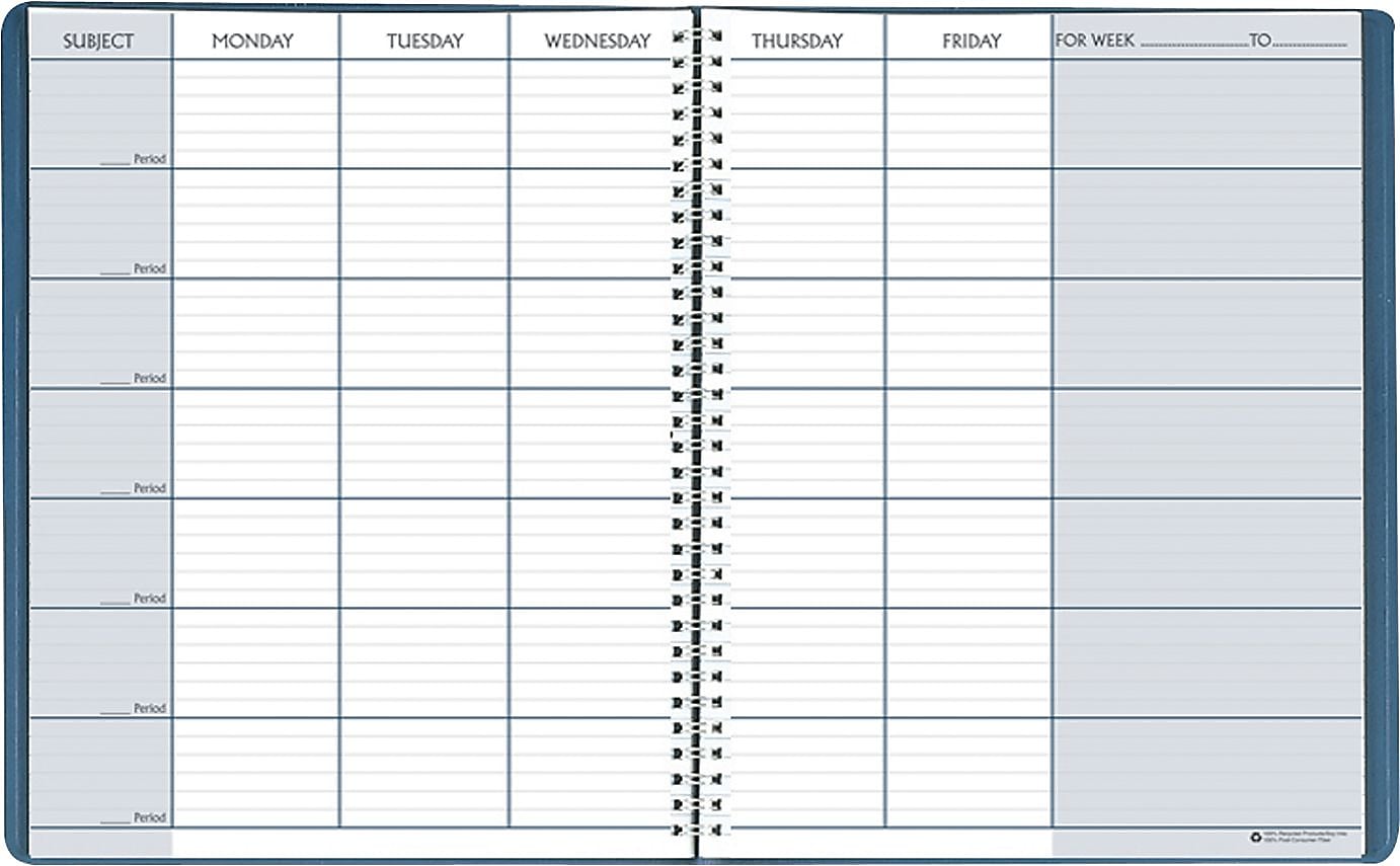 House of Doolittle Teacher Planner, 8-1/2 x 11