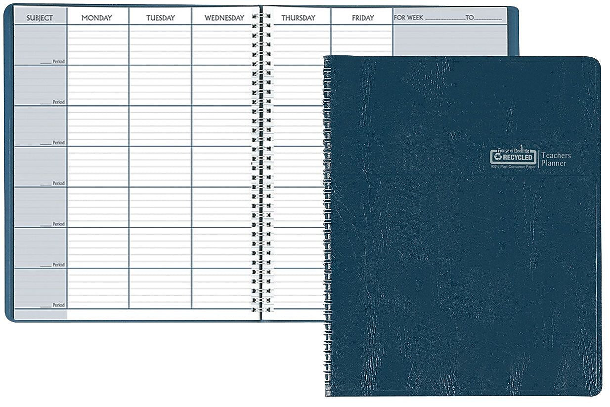 House of Doolittle Teacher Planner, 8-1/2 x 11